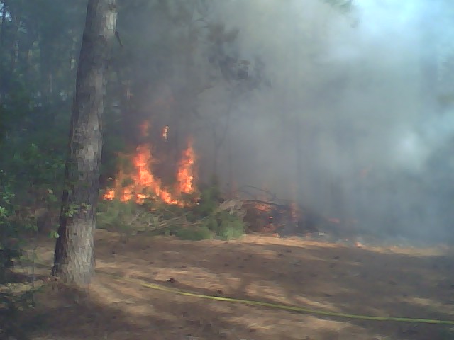 Woods Fire, Deerfield, 02/26/09
